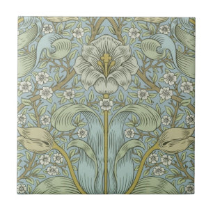 Azulejo De Cerâmica William Morris Primavera Thicket Classic Pattern
