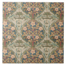 William Morris Rosa Wreath Vintage Rosa