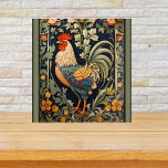 Azulejo De Cerâmica William Morris, um belo galardoado, inspirou<br><div class="desc">Melhore o charme do seu espaço com este "Belo Vintage Rooster William Morris Inspirou o Azulejo Cerâmico". Este belo azulejo é um testemunho da elegância eterno, inspirando-se no estilo clássico William Morris. O design de galeria vintage, cheio de detalhes intrincados e cores quentes e terríveis, cria uma atmosfera convidativa em...</div>