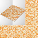 Azulejo De Cerâmica William Morris Vintage - Padrão do botão do Soltei<br><div class="desc">Este é um impressão de aprimoramento digital derivado de um antigo design de padrão floral do Button do Solteiro pela empresa fundada por William Morris. William Morris era poeta vitoriano, romancista, designer têxtil e figura importante do Movimento de Artes e Artesanatos Britânico. Seus designs tinham uma estética inspirada no medieval...</div>