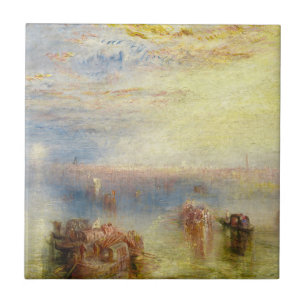 Azulejo De Cerâmica William Turner - Abordagem de Veneza