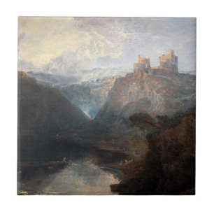 Azulejo De Cerâmica William Turner - Castelo de Kilgarren, Pembrokeshi