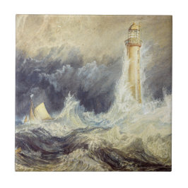 Azulejo De Cerâmica William Turner - Farol Bell Rock
