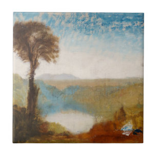 Azulejo De Cerâmica William Turner - Lago Nemi