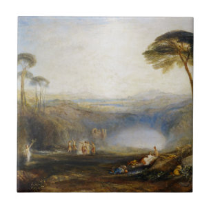 Azulejo De Cerâmica William Turner - O Ramo Dourado