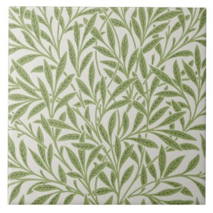 Azulejo De Cerâmica Willow Pattern, William Morris