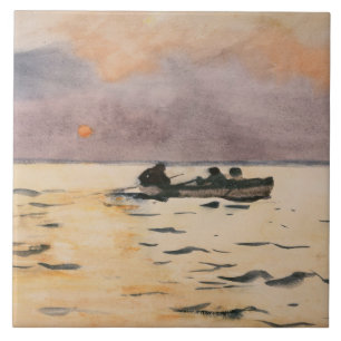 Azulejo De Cerâmica Winslow Homer - casa do enfileiramento