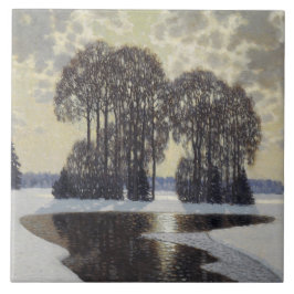 Azulejo De Cerâmica Winter (por Vilhelms Purvitis)