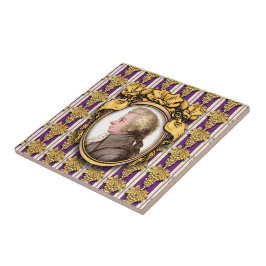 Azulejo De Cerâmica Wolfgang Amadeus Mozart