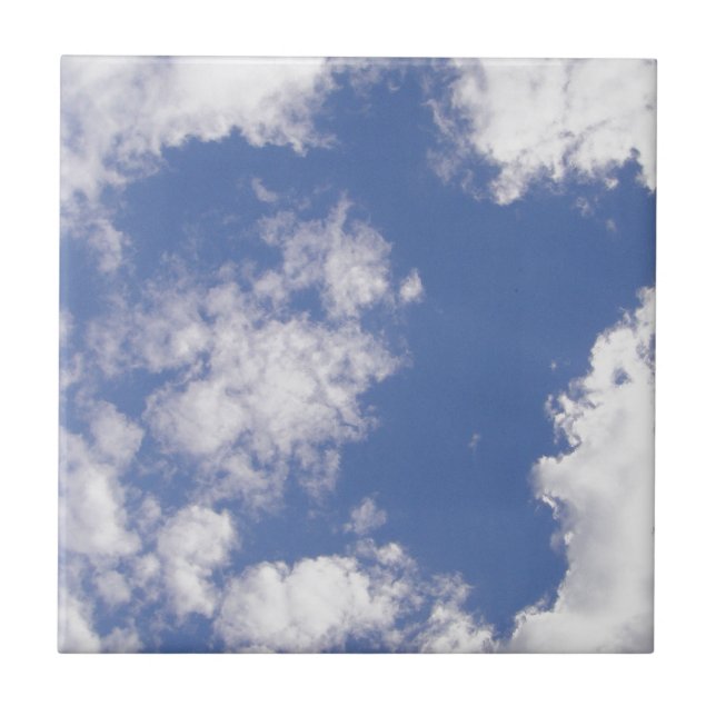 Azulejo De Cerâmica Wolkenstern - Wolken (Frente)