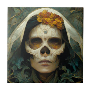 Azulejo De Cerâmica Wood Witch 2 Fantasy