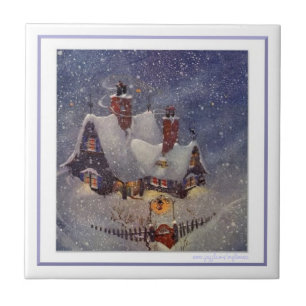 Azulejo De Cerâmica Workshop de papais noeis