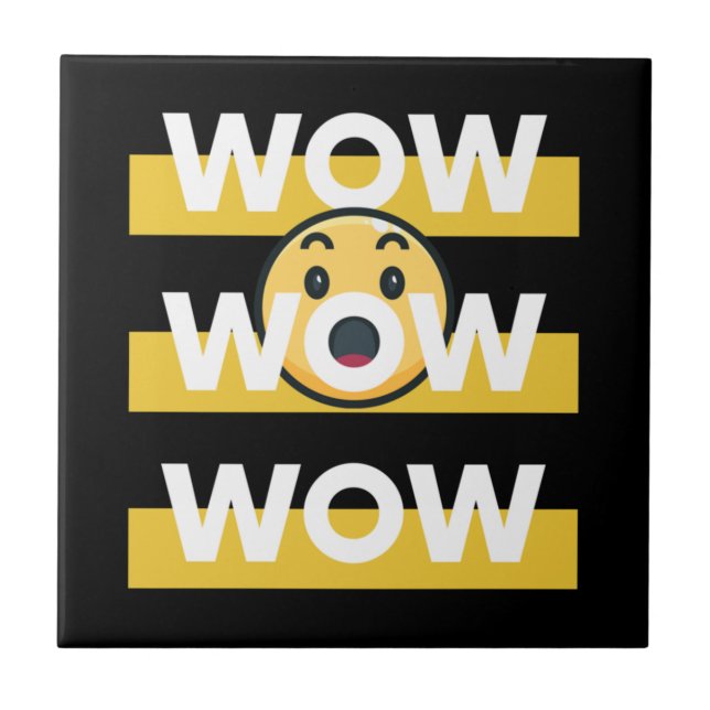 Azulejo De Cerâmica wow free day Classic  (Frente)