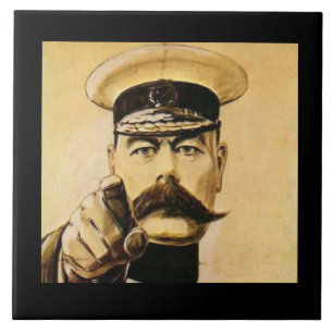 Azulejo De Cerâmica WW1 Lord Kitchener Cerâmica Azulejo.