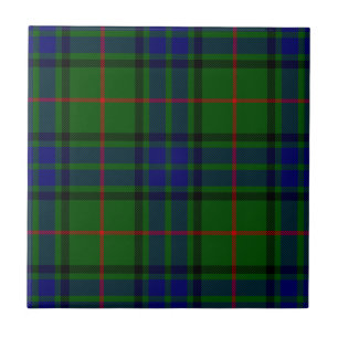 Azulejo De Cerâmica Xadrez azul-tartan Lauder