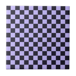 Azulejo De Cerâmica xadrez de lilás francês