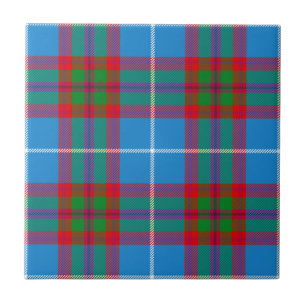 Azulejo De Cerâmica Xadrez de Tartan de Caça a Edimburgo