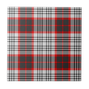 Azulejo De Cerâmica Xadrez de Tartan de Caça a Edimburgo
