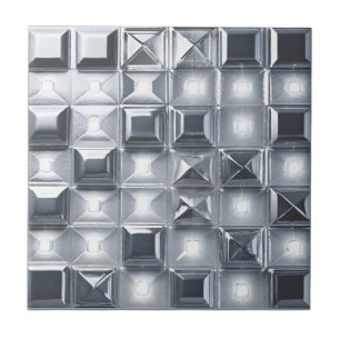 Azulejo De Cerâmica Xadrez Tridimensional
