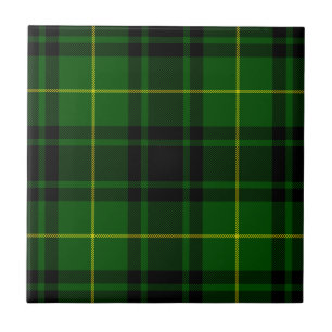 Azulejo De Cerâmica Xadrez verde MacArthur tartan