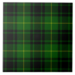 Azulejo De Cerâmica Xadrez verde MacArthur tartan