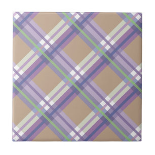 Azulejo De Cerâmica Xadrezes, verificações, lavanda da areia dos