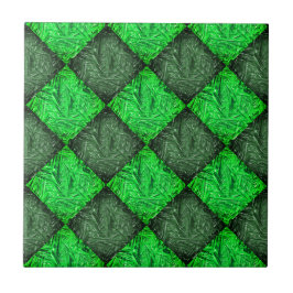 Azulejo De Cerâmica Xingverde falsa grama ou folhas de coqueiro.