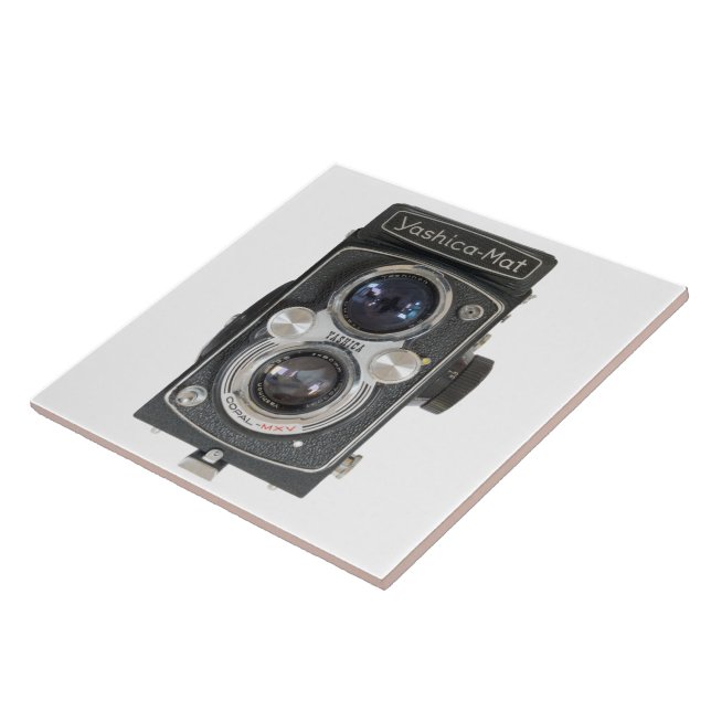 Azulejo De Cerâmica Yashica-Mat (Lateral)