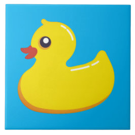 Azulejo De Cerâmica yellow rubber duck 