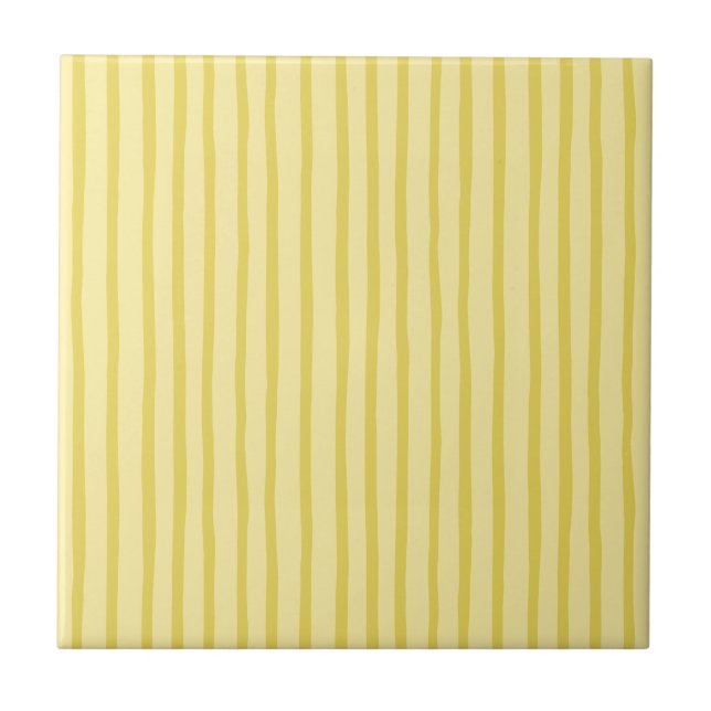 Azulejo De Cerâmica Yellow Stripes (Frente)