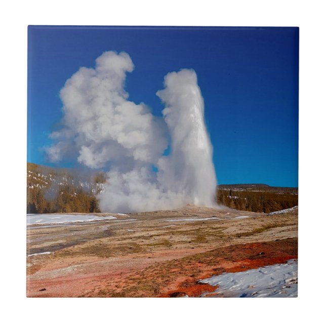 Azulejo De Cerâmica Yellowstone Old Faith (Frente)