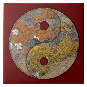 Azulejo De Cerâmica Yin Yang
