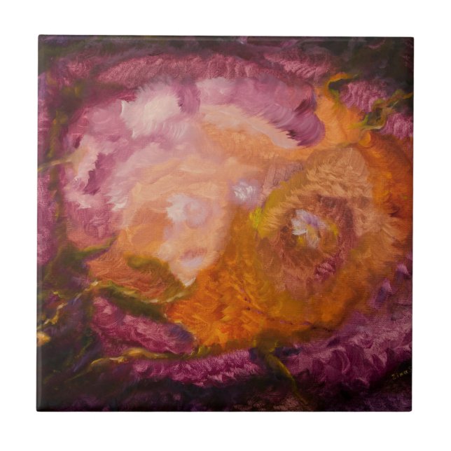 Azulejo De Cerâmica Yin Yang (Frente)