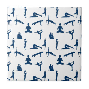 Azulejo De Cerâmica Yoga Poses