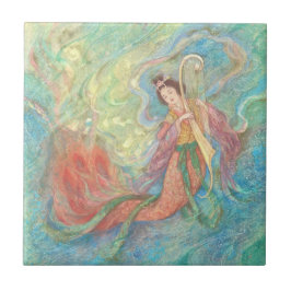 Azulejo De Cerâmica Yura-yura: Celestial Maiden