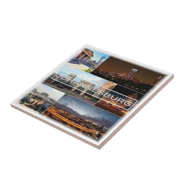 Azulejo De Cerâmica ZA028 JOHANNESBURG, Mosaico, Sul (Lateral)