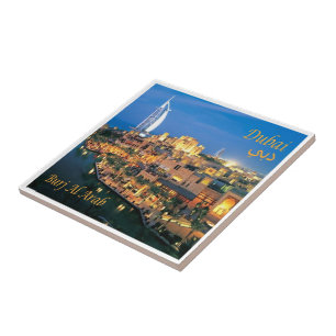 Azulejo De Cerâmica zAE074 BURJ AL ARAB Dubai,