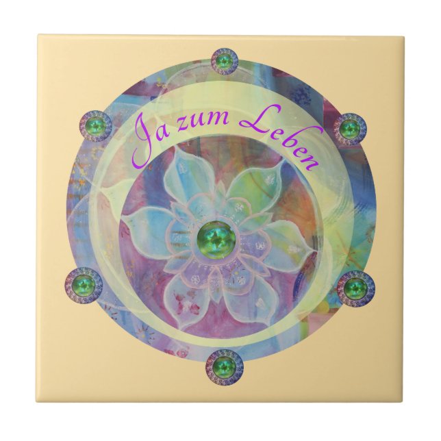 Azulejo De Cerâmica Zauber -  (Frente)