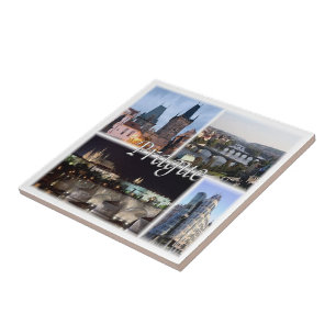 Azulejo De Cerâmica zCZ005 PRAGUE República Checa,