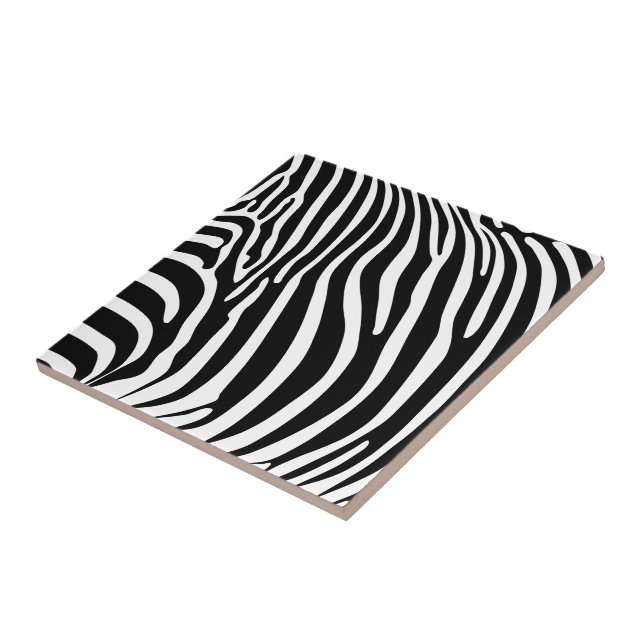 Azulejo De Cerâmica Zebra Animalprint (Lateral)