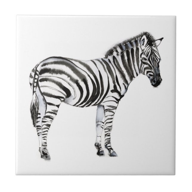Azulejo De Cerâmica Zebra em pé (Frente)