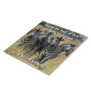 Azulejo De Cerâmica Zebra Herd