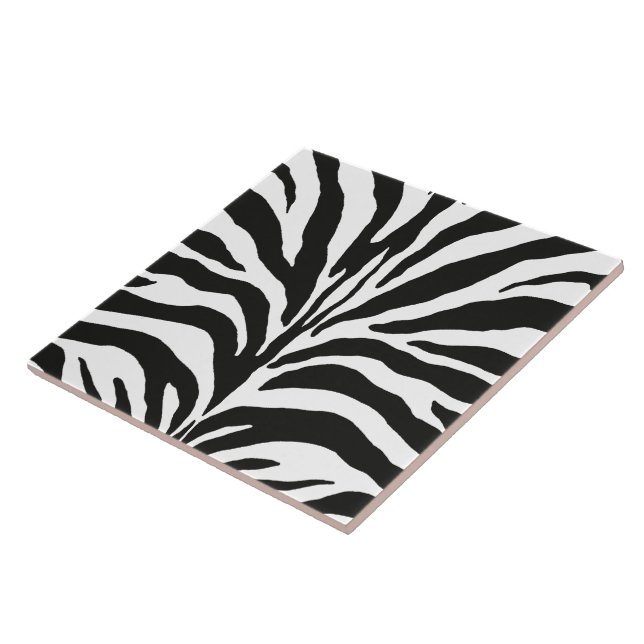 Azulejo De Cerâmica Zebra Stripes (Lateral)