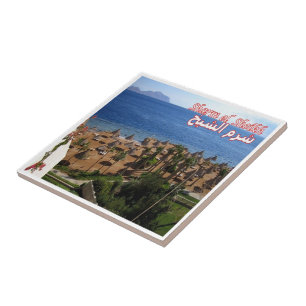 Azulejo De Cerâmica zEG005 SHARM EL SHEIK, EGITO, Mar Vermelho,