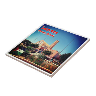 Azulejo De Cerâmica zEH004 LAAYOUNE, Saara Ocidental, África,