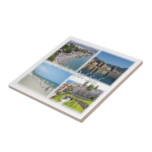 Azulejo De Cerâmica zES156 COSTA DEL SOL, Espanha,