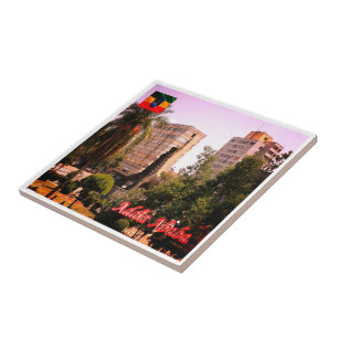 Azulejo De Cerâmica zET003 ADDIS ABABABA, Edifícios High-rise,