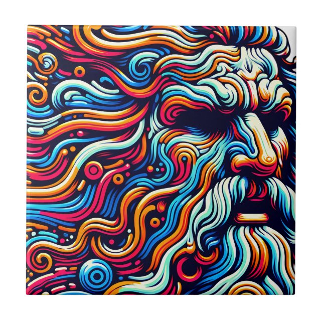 AZULEJO DE CERÂMICA  ZEUS (Frente)