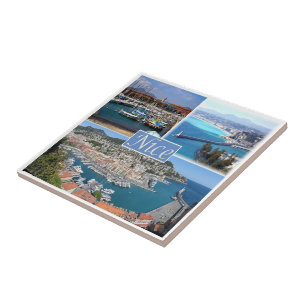 Azulejo De Cerâmica zFR044 NICE, Provence, França