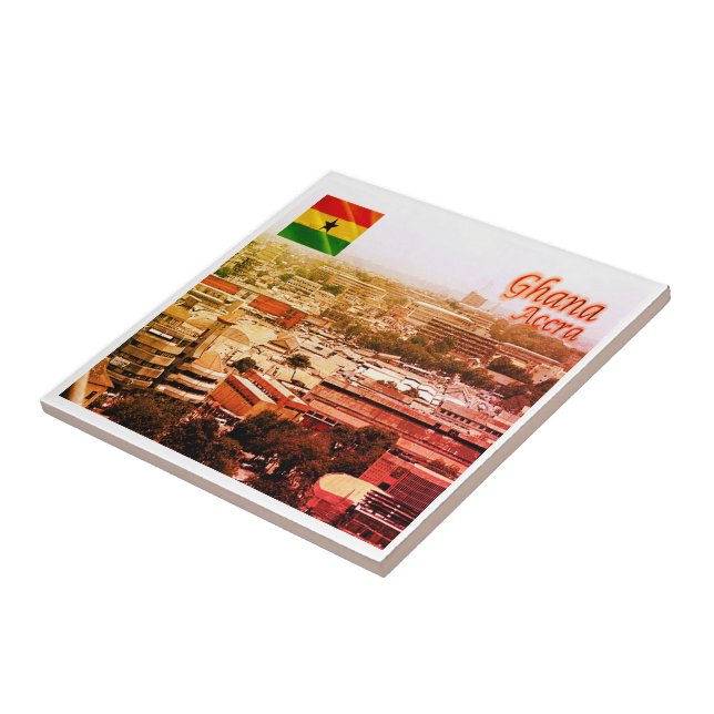 Azulejo De Cerâmica zGH003 ACCRA Norte, Gana, África (Lateral)